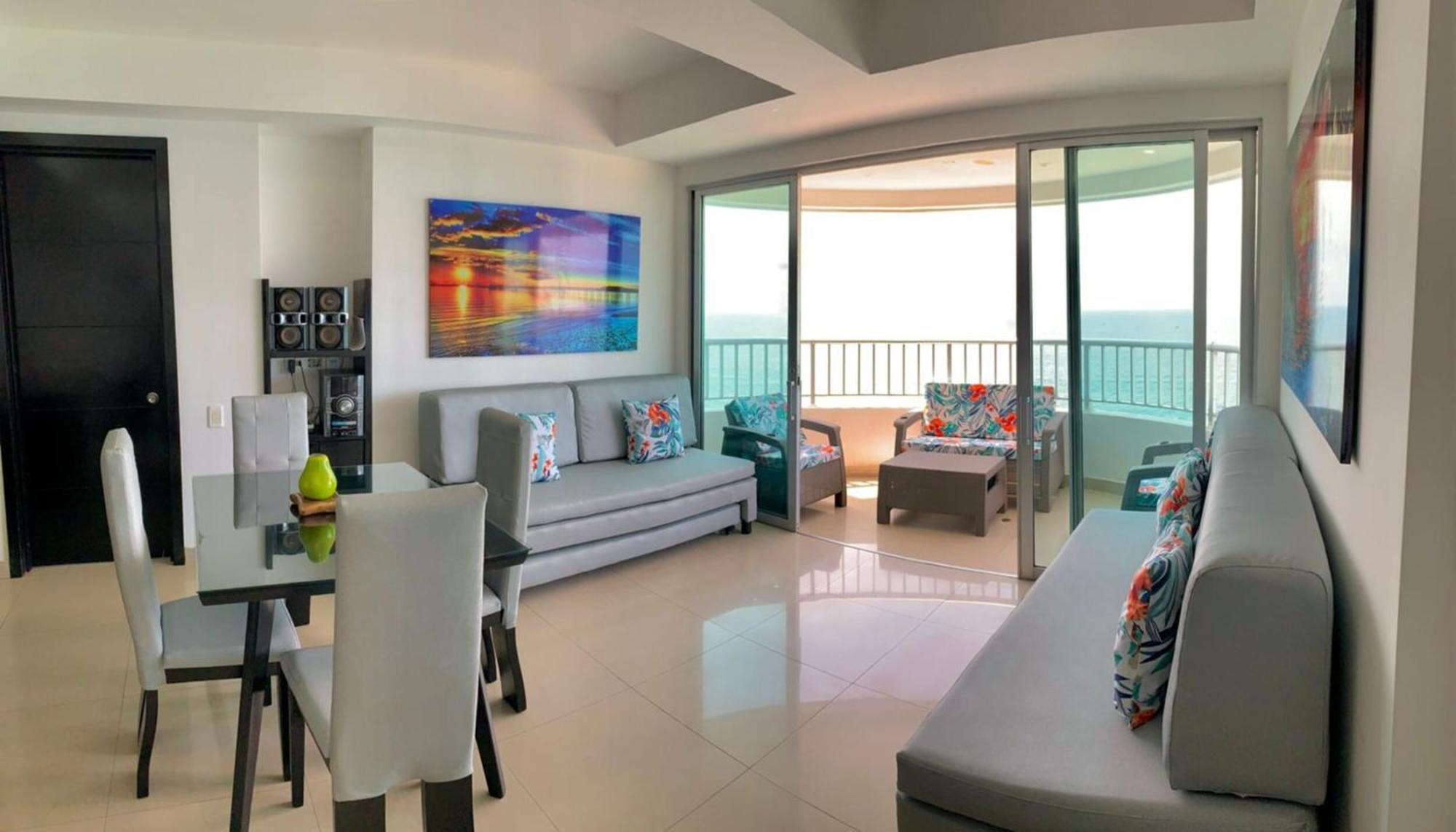 Apartamentos Palmetto - Frente Al Mar Cartagena ภายนอก รูปภาพ