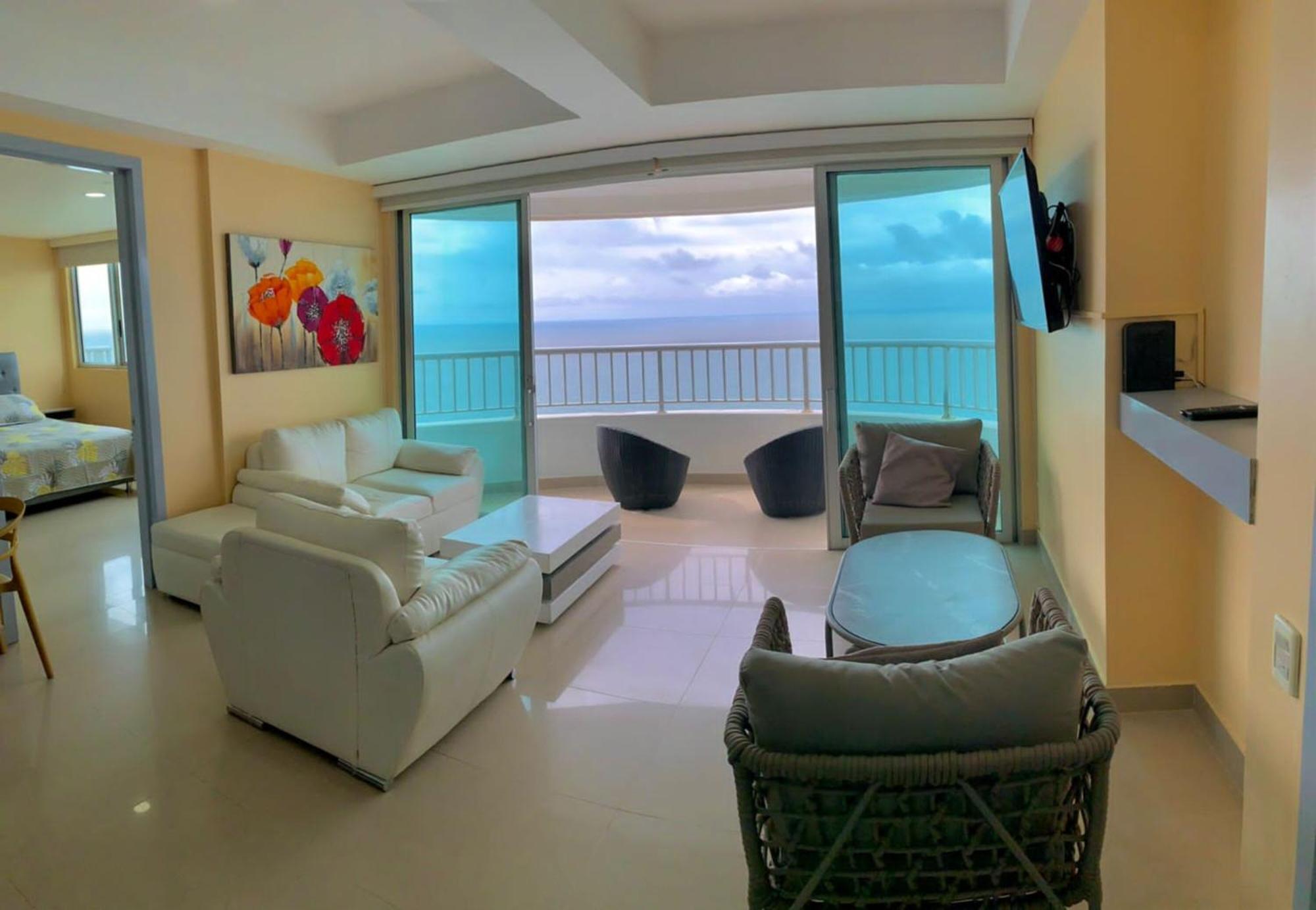 Apartamentos Palmetto - Frente Al Mar Cartagena ห้อง รูปภาพ