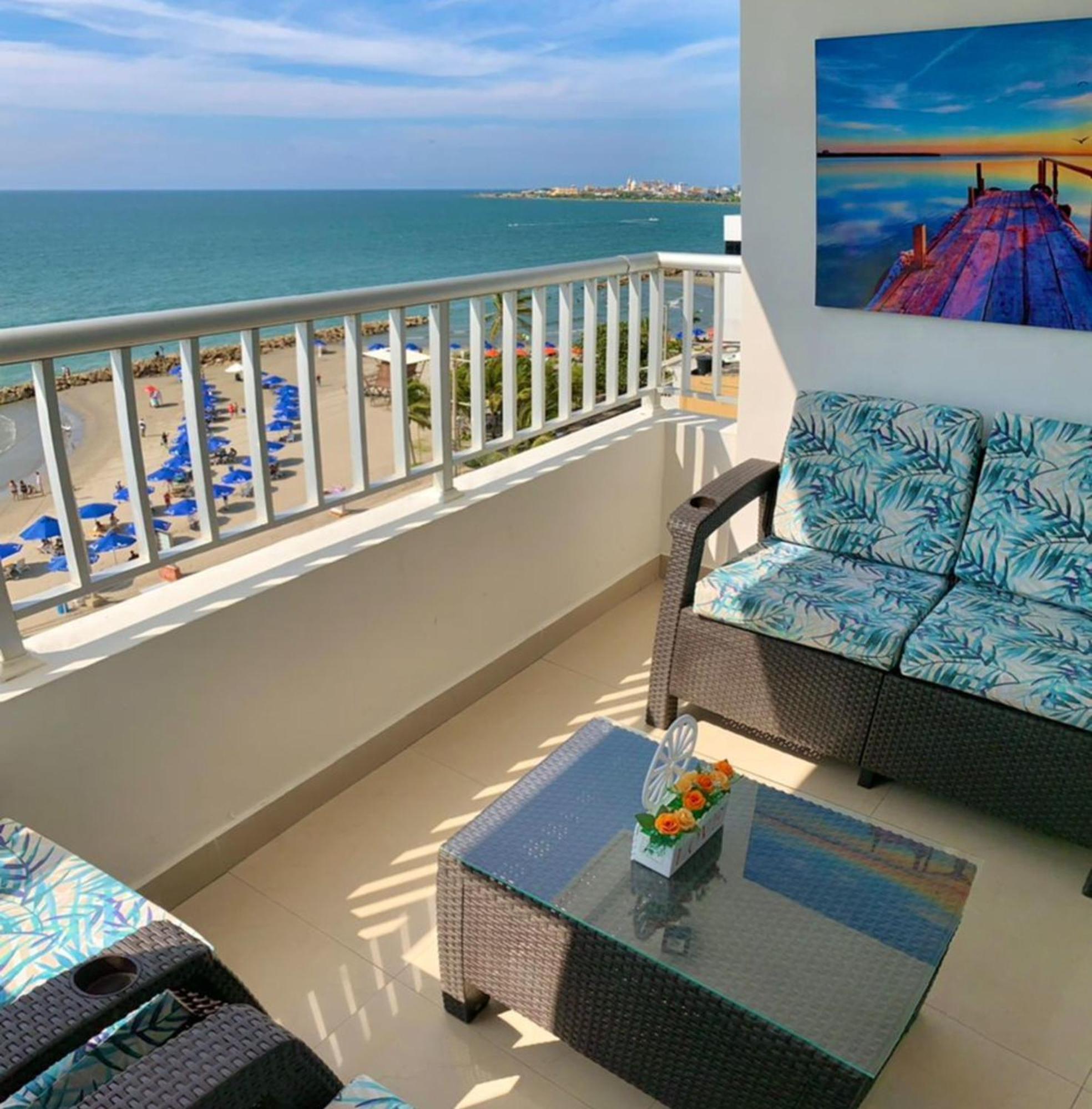 Apartamentos Palmetto - Frente Al Mar Cartagena ภายนอก รูปภาพ
