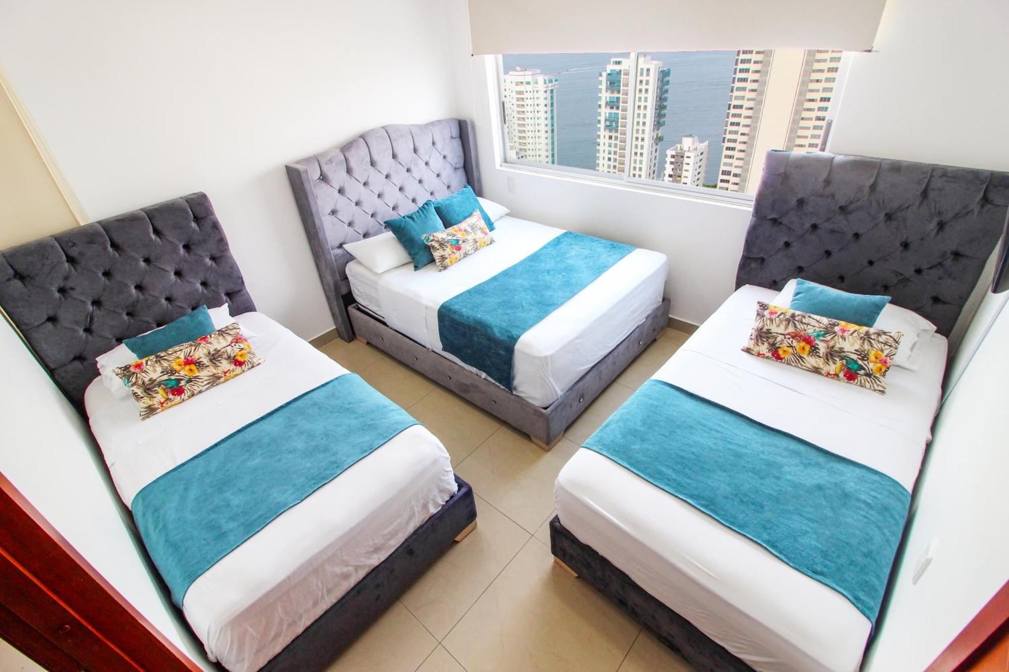 Apartamentos Palmetto - Frente Al Mar Cartagena ห้อง รูปภาพ
