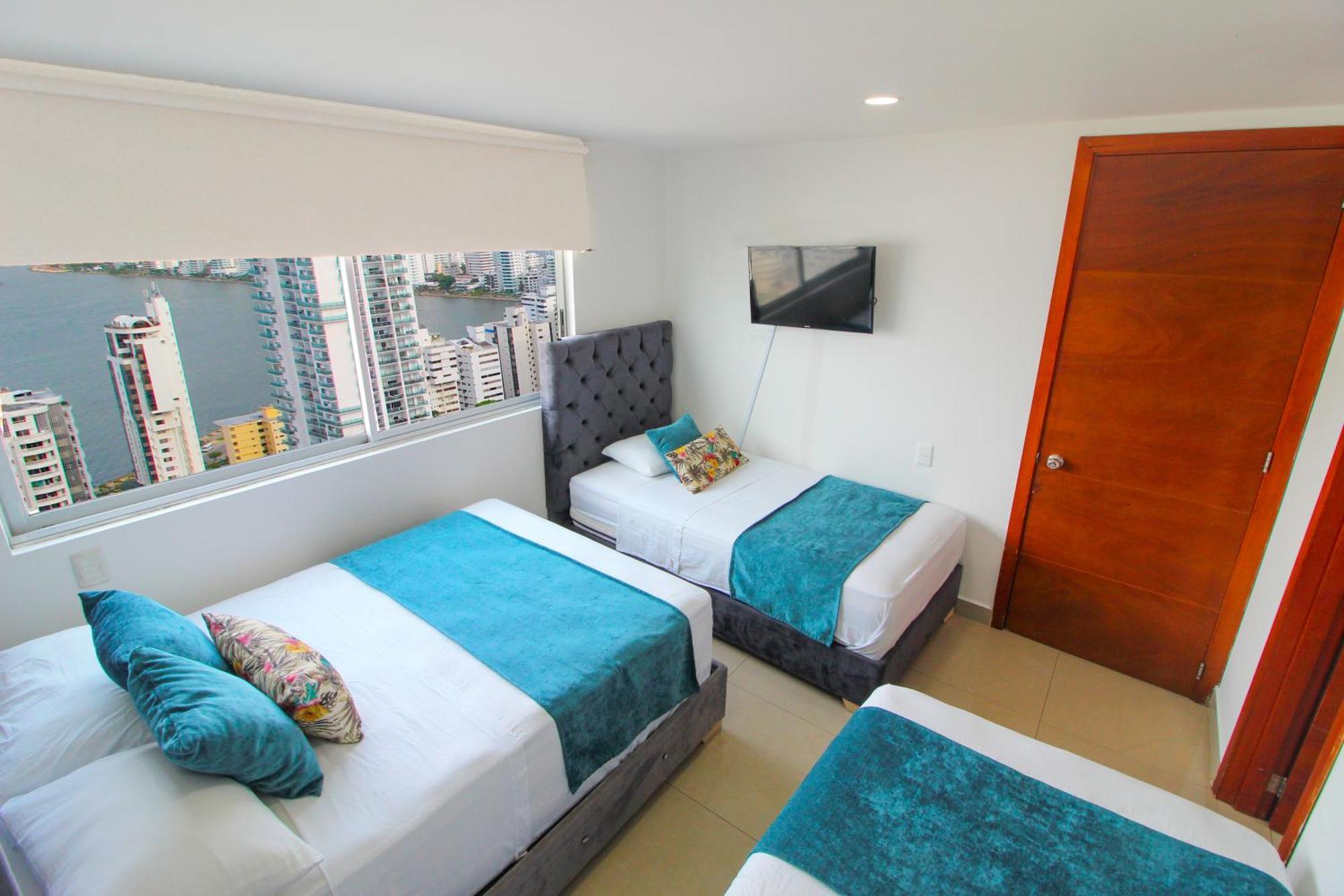 Apartamentos Palmetto - Frente Al Mar Cartagena ห้อง รูปภาพ