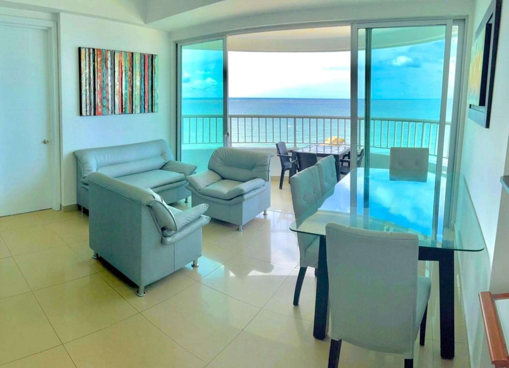 Apartamentos Palmetto - Frente Al Mar Cartagena ห้อง รูปภาพ