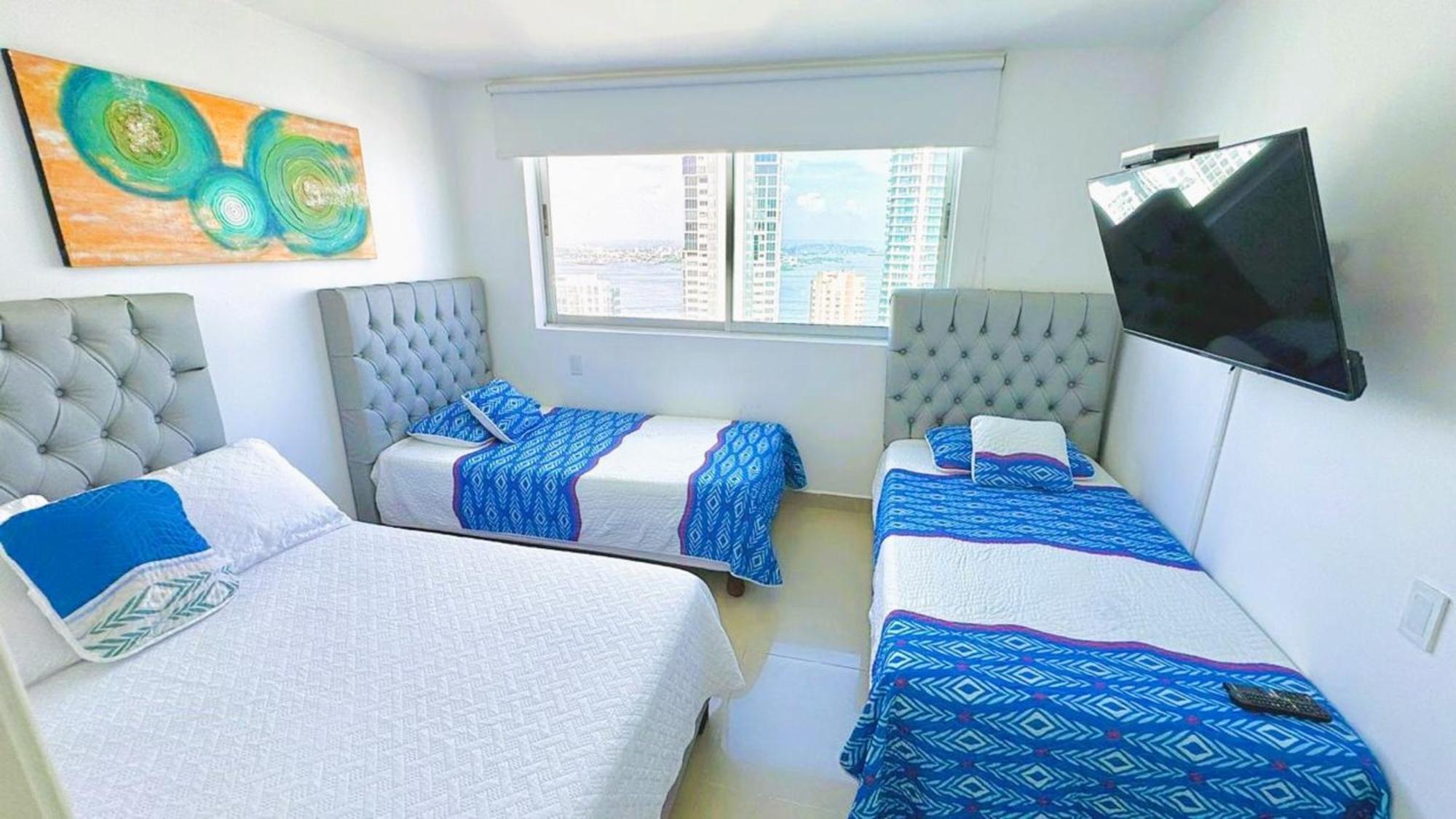 Apartamentos Palmetto - Frente Al Mar Cartagena ห้อง รูปภาพ