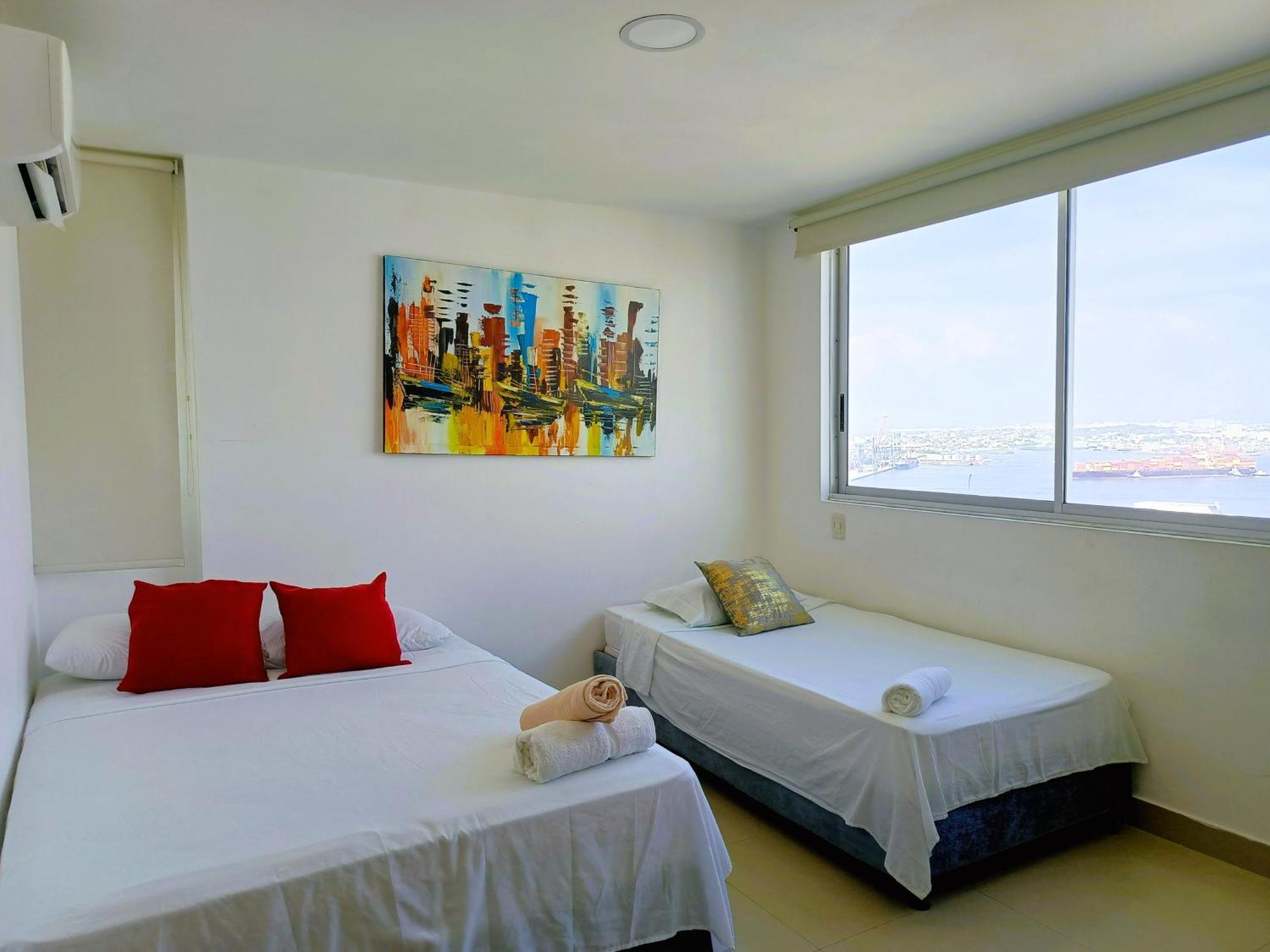 Apartamentos Palmetto - Frente Al Mar Cartagena ห้อง รูปภาพ